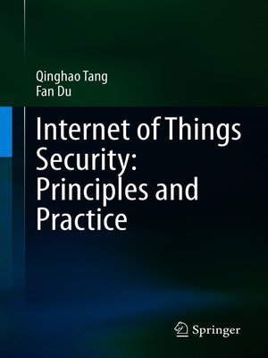 cover image of Internet of Things Security